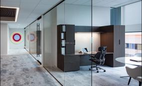 老板办公室顶面装饰效果图