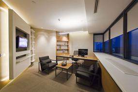 董事长办公室背景墙设计效果图图片大全