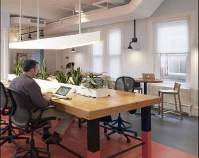 办公室大厅设计室内图片