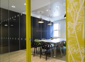 工装会议室电视背景墙效果图片