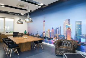 最新快捷酒店小会议室装修设计图