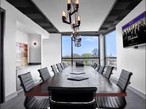 大型会议室电视背景墙效果图大全