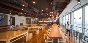 时尚工装办公室装修效果图片