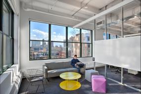 时尚现代办公室效果图片大全2018