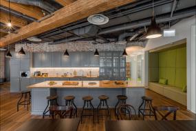 复古风格办公室装修图库