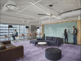 现代办公室装修风格小办公室装修效果图