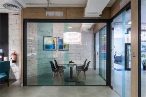 清新美式风格小办公室设计图