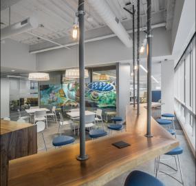 最新办公室室内装饰设计效果图片