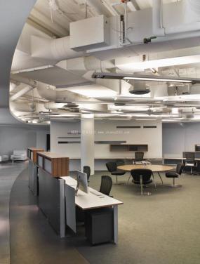 办公室布置设计效果图