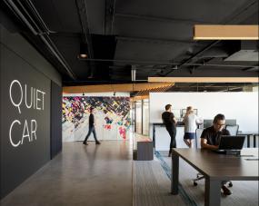 北欧风格装修设计小型办公室装潢效果图