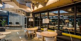 现代复古办公室室内装饰图片