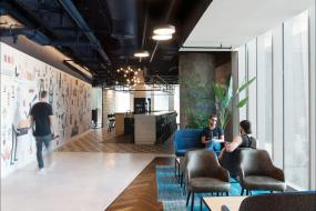 写字楼办公综合区装修效果图