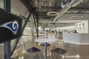 简易办公室效果图装修