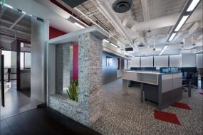 办公室现代风格吊顶装修效果图大全