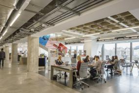 简约办公室装修效果图大全2014图片