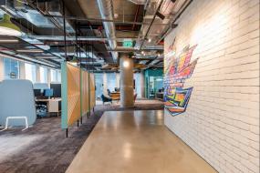 外国办公室装修效果图