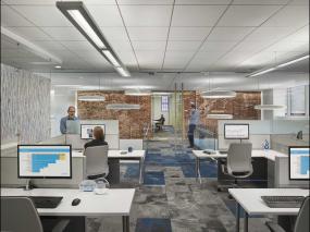 IT公司办公室装潢设计效果图片
