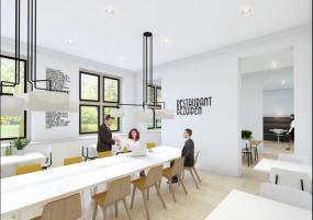 700平的办公室效果图