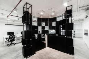 700平办公室装修实景图