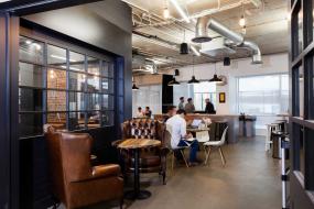 1000平的办公室效果图