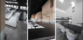 1400平的办公室效果图大全