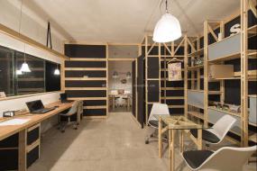 贸易公司办公室装修方案效果图