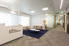 儿童培训公司前台背景墙设计效果图