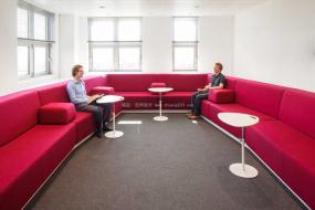 贸易公司办公室设计室内装修图片