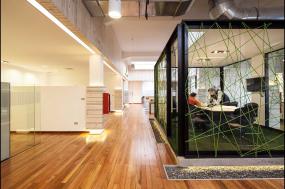 贸易公司办公室室内设计装修图片