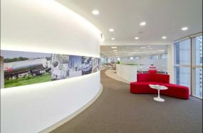 贸易公司办公室室内设计效果图片大全