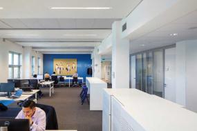 贸易公司办公室设计室内装修效果图片