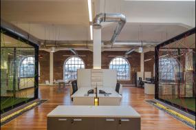 贸易公司办公室室内设计装修效果图2018图片