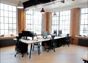 贸易公司办公室最新室内装修设计图片