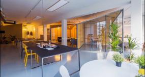 贸易公司办公室设计效果图