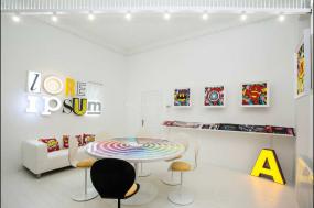 高端贸易公司办公室装修效果图