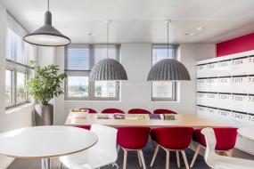 贸易公司办公室设计室内装修效果图