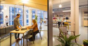 贸易公司办公室设计装饰图