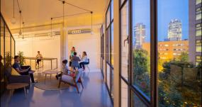 贸易公司办公室设计室内效果图片