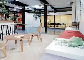 贸易公司办公室最新室内装修设计图大全