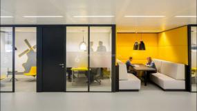 贸易公司办公室设计室内装修实景图片