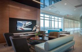 工业公司公司办公室装修装潢效果图