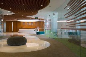 贸易公司办公室最新室内装修效果图片大全