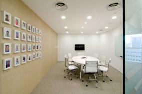 贸易公司办公室室内装饰设计效果图图片