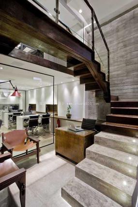 软件公司办公室装修实物图片