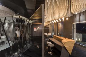 公司前台形象背景墙设计欣赏