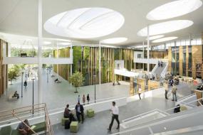 工业公司办公室室内设计装饰效果图赏析