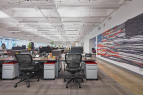 培训教育公司办公室设计效果图片