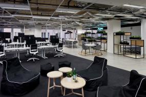 广告公司办公室装修实景图图片大全