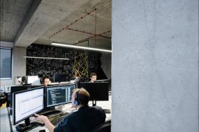 广告公司办公室装修方案效果图