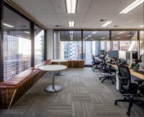 保险公司办公室装饰设计室内效果图